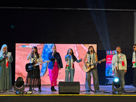Sejumlah Musisi Indonesia-Malaysia Kolaborasi Lewat Lagu Our Power, seluruh Royalti Untuk Palestina. Foto: Dok. Istimewa