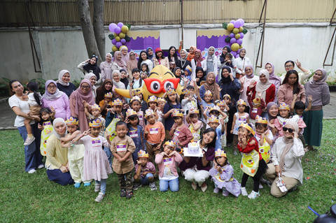 Keseruan dalam acara kumparanMOM Playdate bersama MyJelly di kumparan, Jakarta, Sabtu (11/7/2026). Foto: Jamal Ramadhan/kumparan