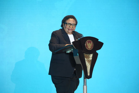 Wamendagri Ribka Haluk dorong Pemda perkuat TP PKK sebagai mitra strategis pemerintah dalam mendukung program Asta Cita menuju Indonesia Emas 2045, Sabtu (11/7/2026). Foto: Dok. Kemendagri