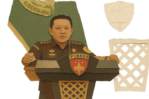 Ilustrasi: Eks Jampidsus Febrie Adriansyah. Dok: AI