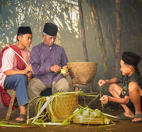 Ilustrasi sajian persembahan ritual Koaloe. Sumber: pexels.com