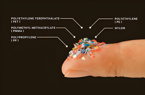 Ilustrasi Mikroplastik, Sumber:IStockphoto/Grafissimo