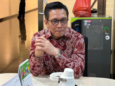 Direktur Utama Bursa Efek Indonesia (BEI) Jeffrey Hendrik dalam diskusi bersama media di Kantor BEI, Jakarta pada Senin (13/7). Foto: Argya Maheswara/kumparan