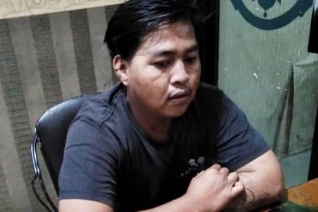 Tampang sopir angkot yang viral pukul pengendara lain di Bekasi. Foto: Dok. Istimewa