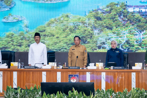 Menteri Sosial Saifullah Yusuf menghadiri Rapat Koordinasi Pengendalian Inflasi Daerah Tahun 2026 di Kantor Kementerian Dalam Negeri (Kemendagri), Jakarta Pusat, Senin (13/7/2026). Foto: Kemensos RI