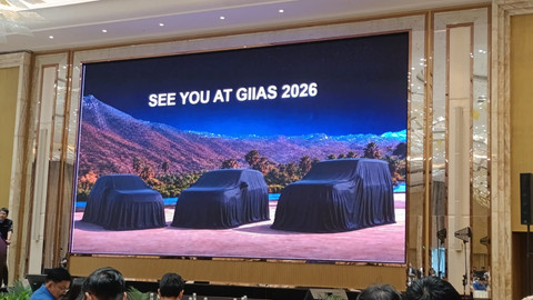 Bocoran Mobil Baru di Press Conference GIIAS 2026, Jakarta, Senin (13/7/2026).  Foto: Sena Pratama/kumparan