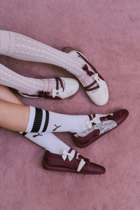 Review: Puma Speedcat Ballet Lace, Sneakerina Bermodel Manis dengan Aksen Pita. Foto: Dok. Puma