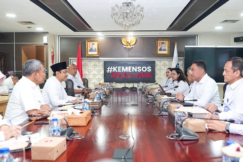 Kemensos dan BNN perkuat sinergi melalui pembaruan MoU untuk optimalkan rehabilitasi dan reintegrasi sosial bagi korban penyalahgunaan narkotika, Selasa (14/7/2026). Foto: Dok. Kemensos