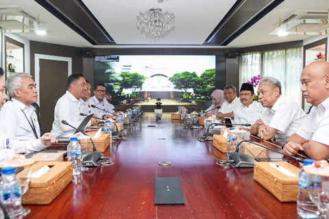 Kemensos dan BNN perkuat sinergi melalui pembaruan MoU untuk optimalkan rehabilitasi dan reintegrasi sosial bagi korban penyalahgunaan narkotika, Selasa (14/7/2026). Foto: Dok. Kemensos