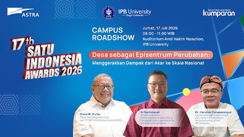 Campus Roadshow: Desa sebagai Episentrum Perubahan: Menggerakkan Dampak dari Akar ke Skala Nasional. Dok. kumparan.
