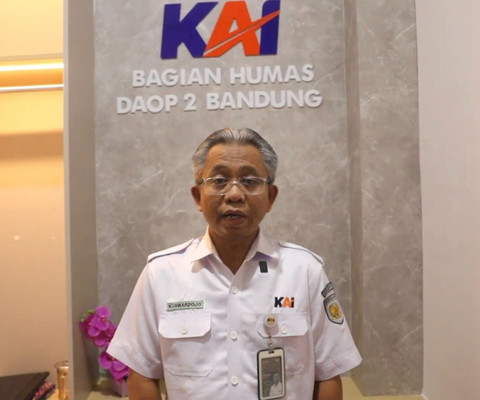 Manager Humas KAI Daop 2 Bandung, Kuswardojo. Foto: Dok. KAI