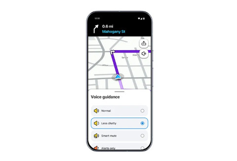 Aplikasi Waze yang terintegrasi Gemini. Foto: Dok Waze