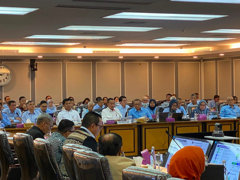 Menteri Sekretaris Negara (Mensesneg) Prasetyo Hadi Saat Rapat Kerja Bersama Komisi XIII DPR RI di Kompleks Parlemen, Senayan, Jakarta, Rabu (15/7/2026). Foto: Aditya Nugraha/kumparan