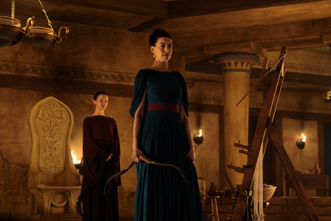 Salah satu cuplikan dari Film 'The Odyssey' yang tayang pada Rabu (15/7/2026). Foto: Dok. Universal Pictures