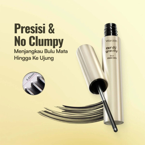 Wardah Anti-Gravity Iron Mascara . Foto: Sociolla