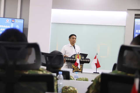 Wamendagri Akhmad Wiyagus dorong kepala daerah bangun kemitraan strategis dengan berbagai pemangku kepentingan untuk mendukung program Asta Cita, Kamis (16/7/2026). Dok. Kemendagri Foto: Kemendagri RI