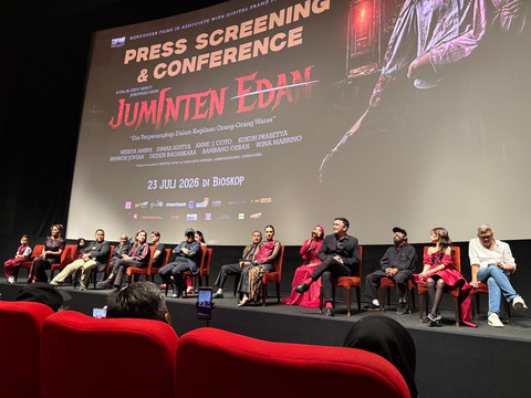 Jumpa pers Juminten Edan di Epicentrum, Jakarta Pusat, Kamis (16/7). Foto: Vincentius Mario/kumparan