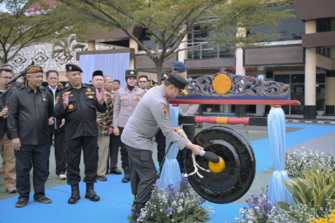 Peluncuran Gerakan "Jaga Rawat Jawa Barat" di Lapangan Apel Mapolda Jabar, Jumat (17/7/2026). Foto: Dok. Polda Jabar
