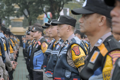 Peluncuran Gerakan "Jaga Rawat Jawa Barat" di Lapangan Apel Mapolda Jabar, Jumat (17/7/2026). Foto: Dok. Polda Jabar