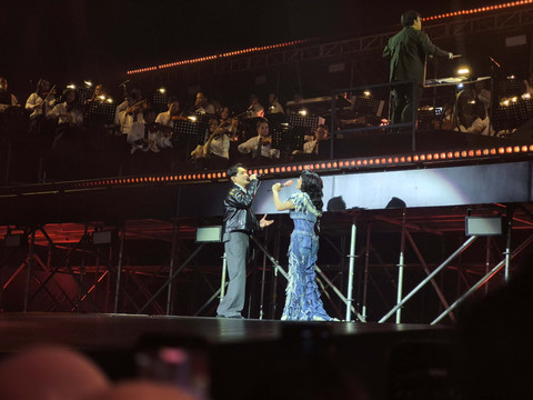 Afgan gelar konser tunggal 'Retrospektif: The Concert' di Plenary Hall, Jakarta International Convention Center (JICC), Sabtu (18/7/2026). Foto: Adisty Putri Utami/kumparan