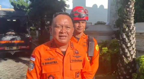 Kepala Kantor Pencarian dan Pertolongan Kelas A Medan, Hery Marantika saat ditemui di lokasi, Selasa (21/7/2026). Foto: Amar Marpaung/kumparan