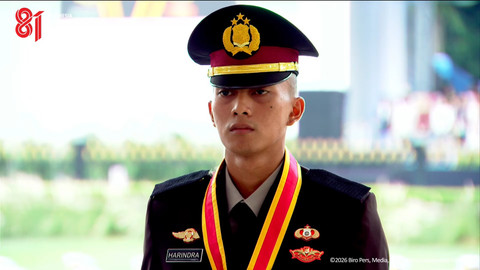 Proses peraih Adhi Makayasa yang dilantik oleh Presiden Prabowo Subianto di Istana Merdeka, Rabu (22/7/2026). Foto: YouTube/ Sekretariat Presiden