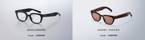 Dua model intelligent eyewear dari Samsung. Foto: Dok. Samsung