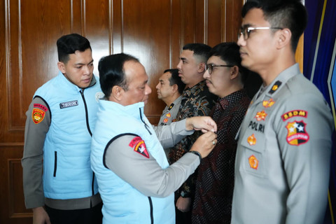 Wakapolri Komjen Pol. Prof. Dr. Dedi Prasetyo, S.H., M.Hum., M.Si., M.M. meninjau langsung Kampus SMA Kemala Taruna Bhayangkara di Gunung Sindur, Kabupaten Bogor. Foto: Dok. Polri