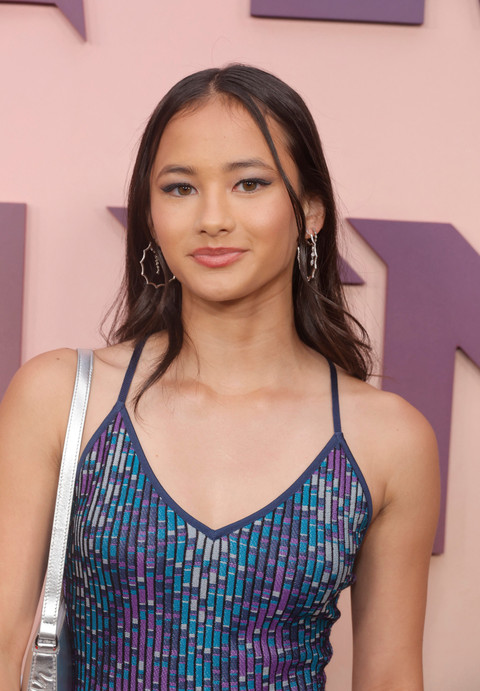 Kaylee Hottle menghadiri pemutaran perdana dunia film "Godzilla X Kong: The New Empire" persembahan Warner Bros. dan Legendary Pictures di TCL Chinese Theatre, Hollywood, California, AS, (25/4/2024). Foto: Emma McIntyre/Getty Images/AFP