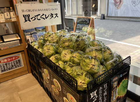Ajinomoto bungkus Selada dengan wajah Tatsuya Fujiwara. Foto: X/ @AjinomotoPark