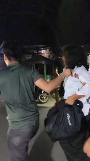 Guru PNS diduga cabuli anak SD bersama suaminya diamankan warga. Foto: Dok. Istimewa