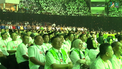 Para kader PKB mengenakan kaus Prabowonomics. Foto: Istimewa