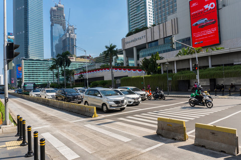 Pelican Crossing di Bundaran HI. Foto: AgungKurnia Yunawan/Shutterstock
