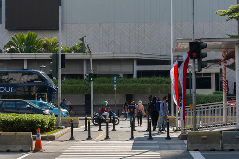Pelican Crossing di Bundaran HI. Foto: AgungKurnia Yunawan/Shutterstock