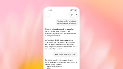 Tangkapan layar fitur ChatGPT Health. Foto: Dok. Open AI