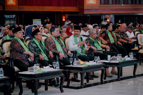 Menteri Sosial Saifullah Yusuf sampaikan lima pesan kunci bagi DNIKS dalam HUT ke-59 guna perkuat peran strategis penyelenggaraan kesejahteraan sosial dan pengentasan kemiskinan, Jumat (24/7/2026). Foto: Dok. Kemensos