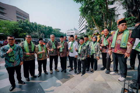 Menteri Sosial Saifullah Yusuf sampaikan lima pesan kunci bagi DNIKS dalam HUT ke-59 guna perkuat peran strategis penyelenggaraan kesejahteraan sosial dan pengentasan kemiskinan, Jumat (24/7/2026). Foto: Dok. Kemensos