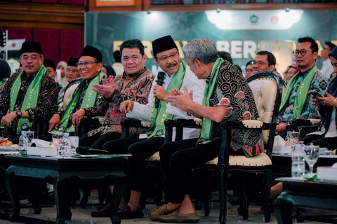 Menteri Sosial Saifullah Yusuf sampaikan lima pesan kunci bagi DNIKS dalam HUT ke-59 guna perkuat peran strategis penyelenggaraan kesejahteraan sosial dan pengentasan kemiskinan, Jumat (24/7/2026). Foto: Dok. Kemensos