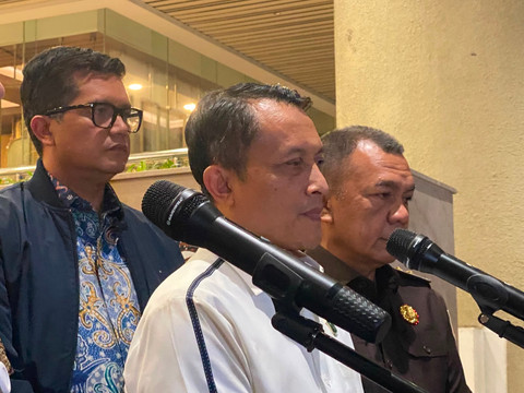 Konferensi Pers Usai Pemeriksaan Eks Jampidsus Febrie Adriansyah di Gedung Utama Kejaksaan Agung, Jakarta, Jumat (24/7). Foto: Aditya Nugraha/kumparan