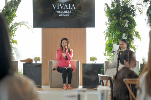 Natasha Wilona di peluncuran Vivaia Wellness Circle. Foto: Vivaia