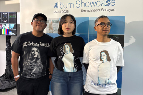 Bernadya resmi mengadakan album showcase bertajuk "Semoga Hanya di Mimpi" pada Sabtu (25/7/2026). Foto: Aykaputri Rahmani/kumparan