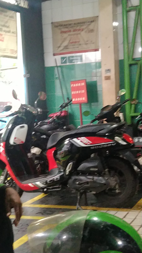 Barang bukti motor yang dicuri di kawasan Makassar, Jakarta Timur. Foto: Dok. Istimewa