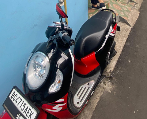 Barang bukti motor yang dicuri di kawasan Makassar, Jakarta Timur. Foto: Dok. Istimewa