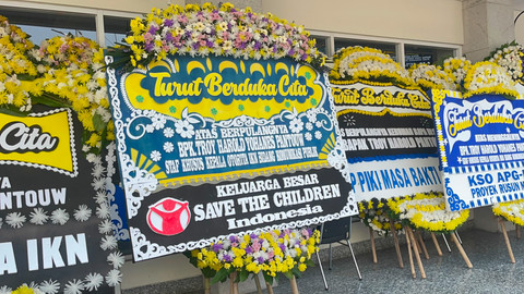 Suasana rumah duka Troy Harold Yohanes Pantouw Juru Bicara Otirita IKN di RSPAD, Jakarta Pusat, Minggu (26/7/2026). Foto: Rayyan Farhansyah/kumparan