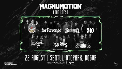 Seringai hingga for Revenge Akan Meriahkan Magnumotion Loud Fest Bogor. Dok: Istimewa