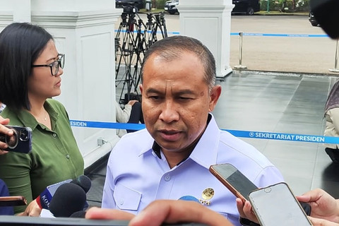 Kepala Basarnas Marsda M Syafi'i di Istana Kepresidenan, Jakarta, Selasa (28/7/2026). Foto: Jonathan Devin/kumparan