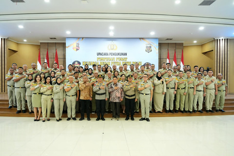Wakapolri Komjen Dedi Prasetyo lantik Pengurus Pimpinan Pusat KBPP Polri Masa Bakti 2026-2031 di Gedung Bhakti Dharma Waspada, STIK Lemdiklat Polri, Jakarta Selatan, Rabu (29/7/2026). Foto: Dok. Spripim Polri