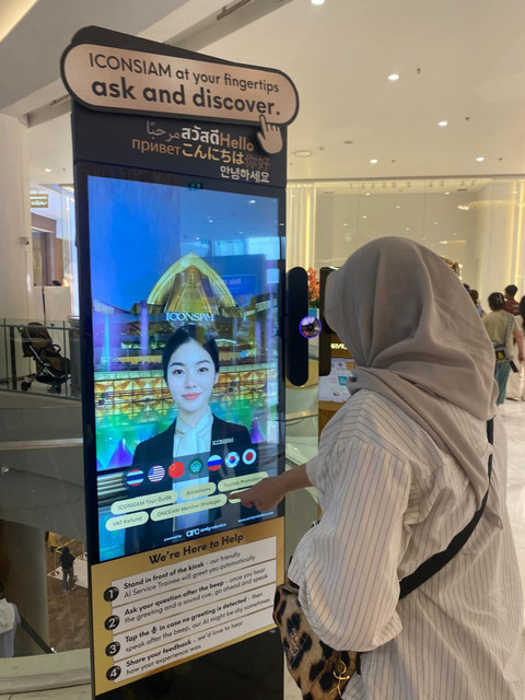 Produk Amity Robotics di ICONSIAM mall Thailand. Foto: Rinjani Meisa/kumparan