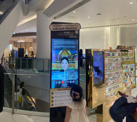 Produk Amity Robotics di ICONSIAM mall Thailand. Foto: Rinjani Meisa/kumparan