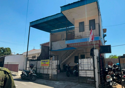 Kosan yang menjadi TKP kasus pembunuhan Mozza Axillia Gunarsa (18). Foto: Dok. Istimewa